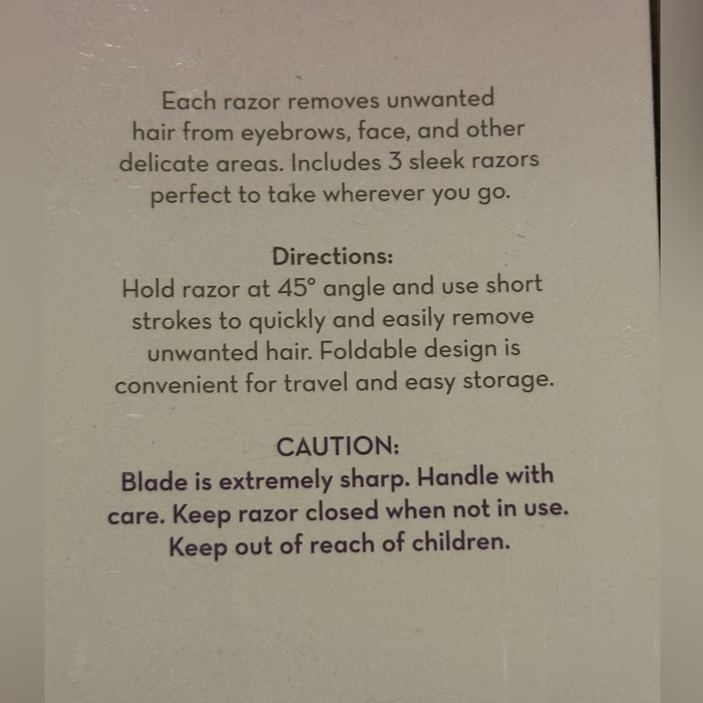 Crème Shop Retractable Multi Purpose Razors - Picture 5 of 5